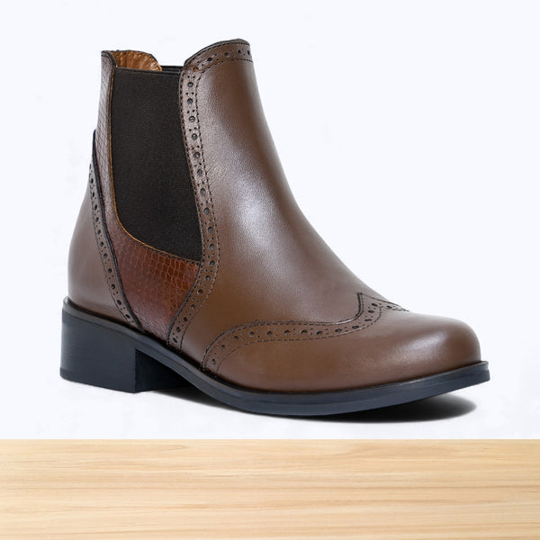 066F Solvi Cuir Marron