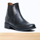 066F Solvi Cuir Noir