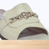 081F Orlina Cuir Beige Doré