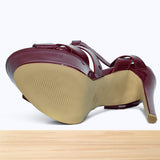 083F Avela Cuir Bordeaux