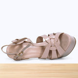 083F Avela Cuir Rose Clair