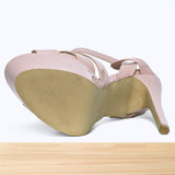 083F Avela Cuir Rose Clair