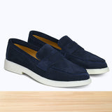 085 Corvos Bleu Marine Daim