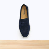 085 Corvos Bleu Marine Daim
