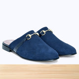 090F Asala Cuir Bleu Marine