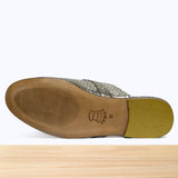 090F Asala Cuir Doré Bronze Métallisé
