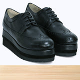 096F Zela Cuir Noir