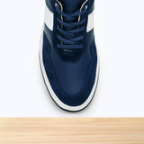 099 Zyrex Cuir Bleu Marine