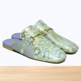 1000F Rawaq Cuir Blanc Doré