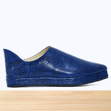 1001F Wifaq Cuir Bleu