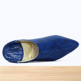 1001F Wifaq Cuir Bleu