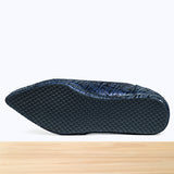 1001F Wifaq Cuir Bleu Métalisé