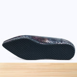 1001F Wifaq Cuir Bordeaux Gris