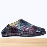 1001F Wifaq Cuir Bordeaux Gris