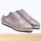 1001F Wifaq Cuir Rose Clair Métalisé