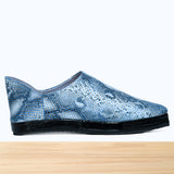 1001F Wifaq Cuir Serpent Bleu