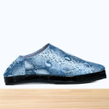 1001F Wifaq Cuir Serpent Bleu