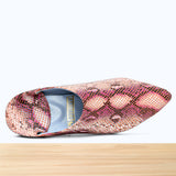 1001F Wifaq Cuir Serpent Rose multicolore