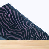 1001F Wifaq Cuir Violet Zèbre