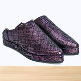 1001F Wifaq Cuir Violet Métalisé