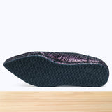 1001F Wifaq Cuir Violet Métalisé