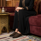 1001F Wifaq Cuir Camel Zèbre - Variation 2