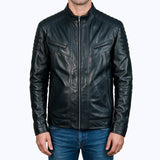 1006 Luscano Jacket Cuir Noir