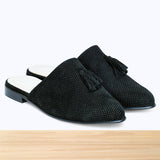 100F Lamis Cuir Noir Brillant