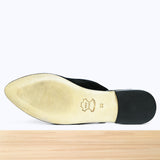 100F Lamis Cuir Noir Brillant