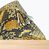 100F Lamis Cuir serpent Jaune N