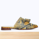 100F Lamis Cuir serpent Jaune N