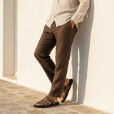 1020S Helyx Marron — V3 Leaning Villa Wall