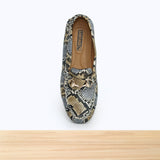 104F Orlise Cuir Gris Jaune