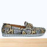104F Orlise Cuir Gris Jaune