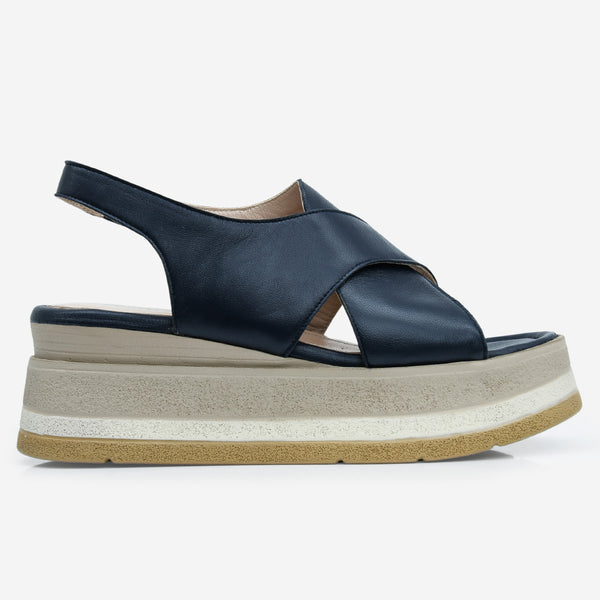 1054F Ariva Cuir Bleu