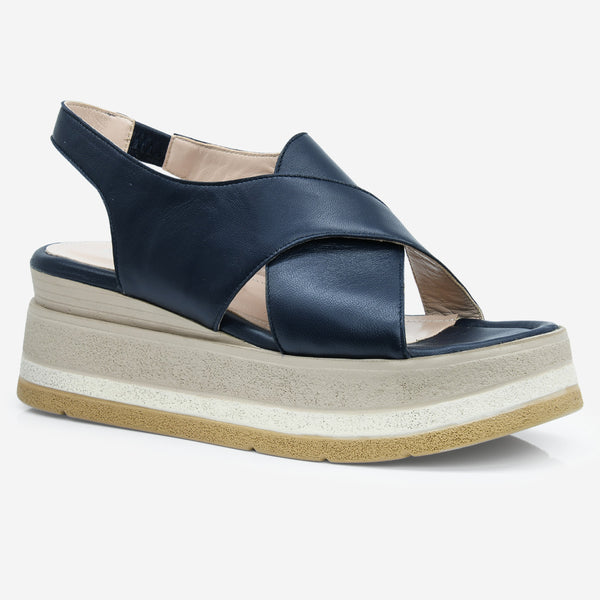 1054F Ariva Cuir Bleu