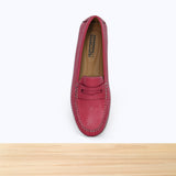 105F Jovina Cuir Rouge