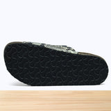 106F Harmelle Cuir Beige Noir