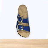 106F Harmelle Cuir Bleu