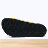 106F Harmelle Cuir Jaune Noir