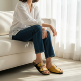 106F Harmelle Noir Jaune — V5 Parisian Casual