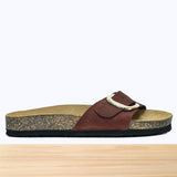 107F Goldina Cuir Rouge Brique