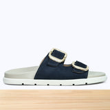 108F Halena Cuir Bleu Marine