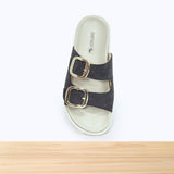 108F Halena Cuir Gris Foncé