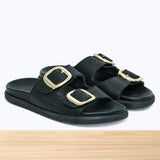 108F Halena Cuir Noir grainé