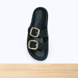 108F Halena Cuir Noir grainé