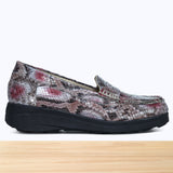 1186F Novelle Cuir Serpent Multicolore