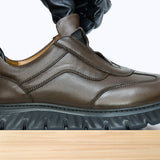 144 Monzi Cuir Marron - SANTIAGO®