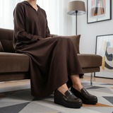 144F SYLEN Marron — Djellaba Var.1