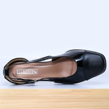 150F Barbie en Cuir Noir Verni